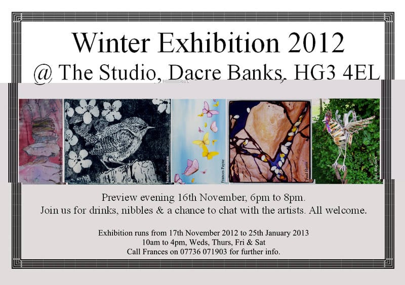 Winter Exhib @ The Studio